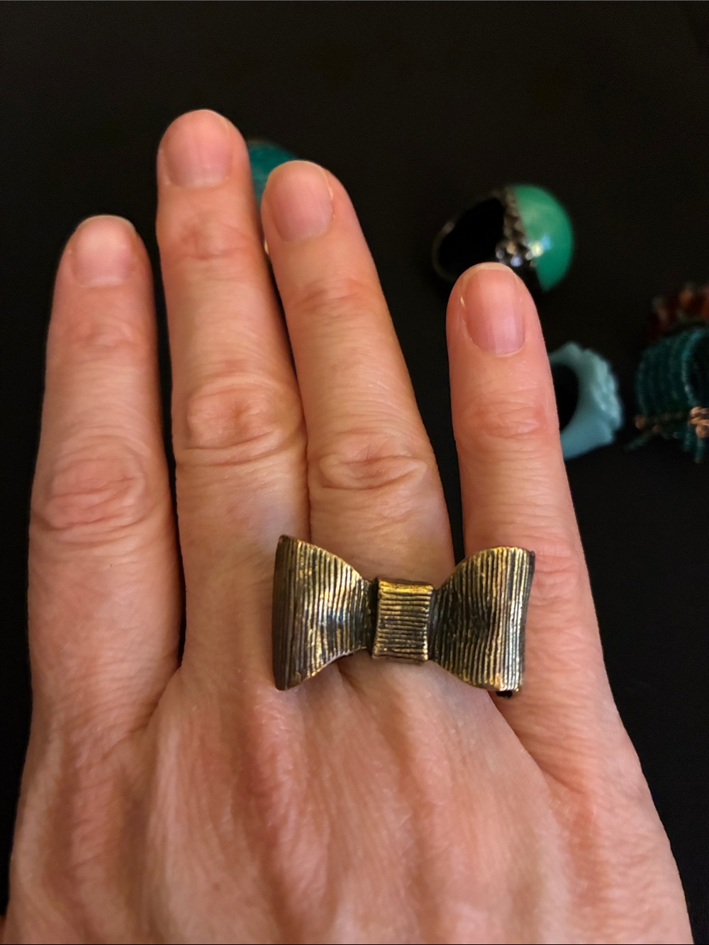 Lot of 5 Unique Rings - Picture 5 of 6